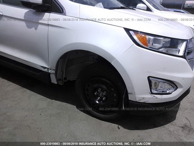 2FMPK3K98JBB07914 - 2018 FORD EDGE TITANIUM WHITE photo 6