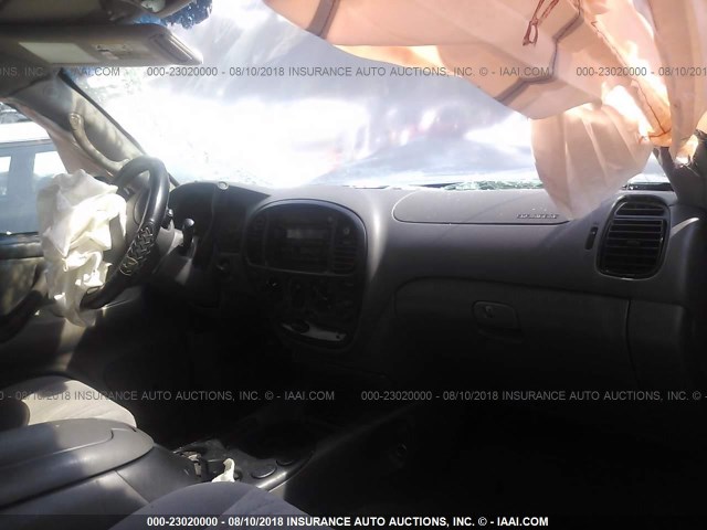 5TBDT44175S487410 - 2005 TOYOTA TUNDRA DOUBLE CAB SR5 BLUE photo 5