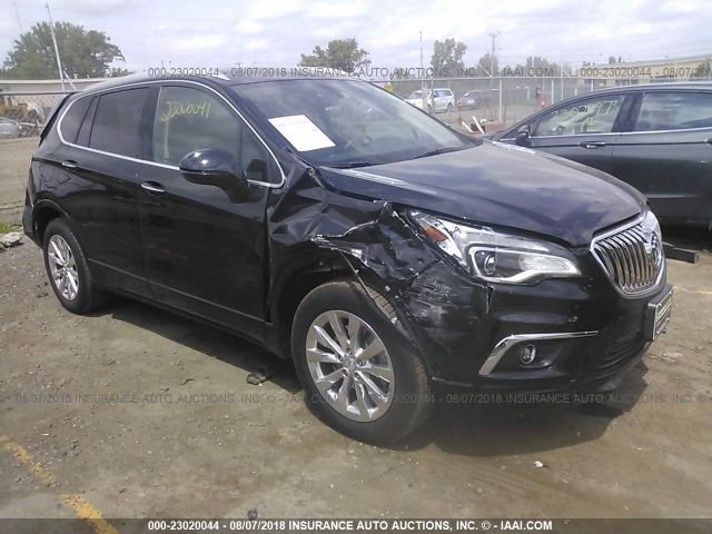 LRBFXBSAXHD120026 - 2017 BUICK ENVISION ESSENCE Սև լուսանկար 1