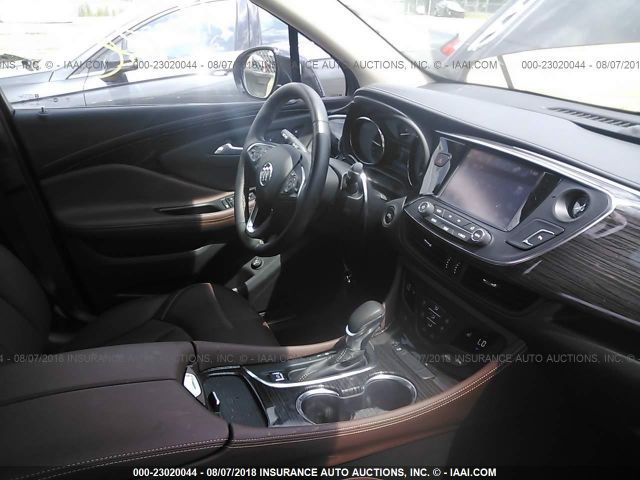 LRBFXBSAXHD120026 - 2017 BUICK ENVISION ESSENCE Սև լուսանկար 5