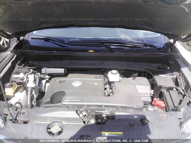 5N1AR2MMXGC602332 - 2016 NISSAN PATHFINDER S/SV/SL/PLATINUM BLACK photo 10