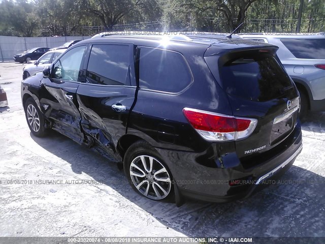 5N1AR2MMXGC602332 - 2016 NISSAN PATHFINDER S/SV/SL/PLATINUM BLACK photo 3
