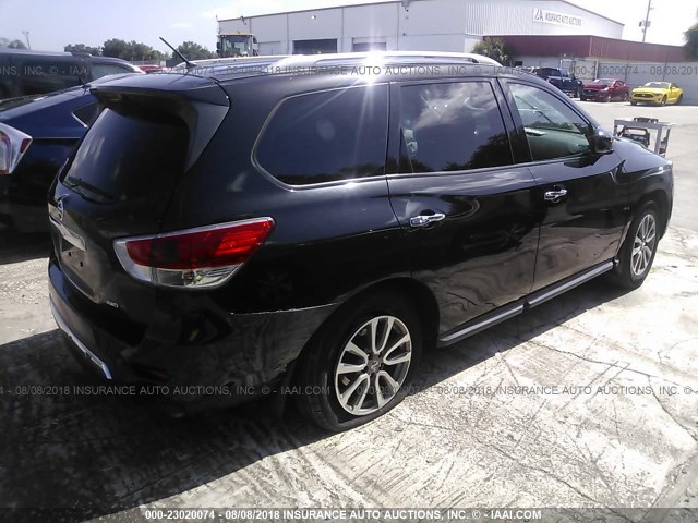 5N1AR2MMXGC602332 - 2016 NISSAN PATHFINDER S/SV/SL/PLATINUM BLACK photo 4