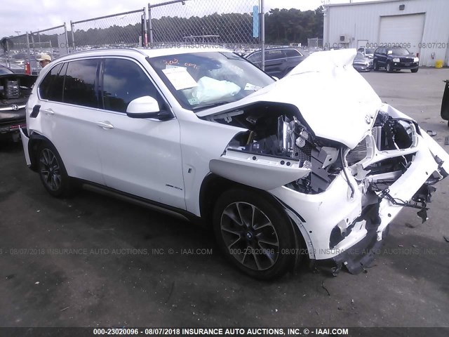 5UXKT0C56J0W00061 - 2018 BMW X5 XDR40E WHITE photo 1