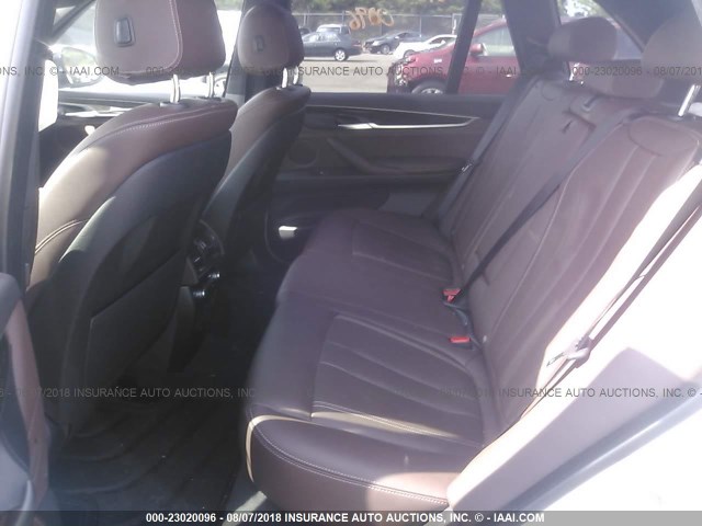 5UXKT0C56J0W00061 - 2018 BMW X5 XDR40E Beyaz fotoğraf 8