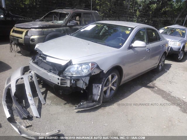1G1ZC5E07CF326179 - 2012 CHEVROLET MALIBU 1LT 米色 照片 2