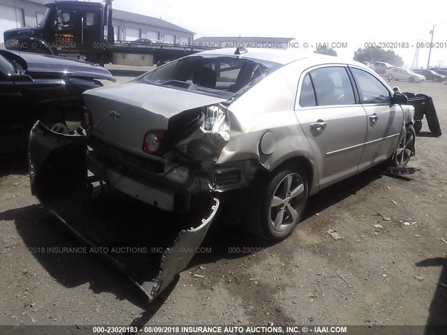 1G1ZC5E07CF326179 - 2012 CHEVROLET MALIBU 1LT 米色 照片 4