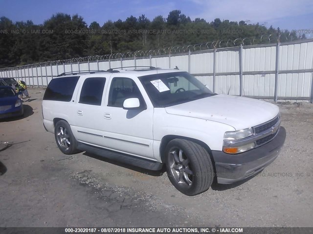 3GNEC16Z06G113791 - 2006 CHEVROLET SUBURBAN C1500 WHITE photo 1