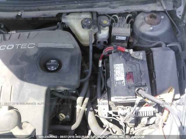 1G1ZG57B09F112873 - 2009 CHEVROLET MALIBU LS ნაცრისფერი ფოტო 10