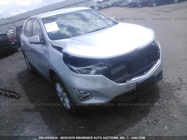 3GNAXSEV7JS587766 - 2018 CHEVROLET EQUINOX LT SILVER photo 1