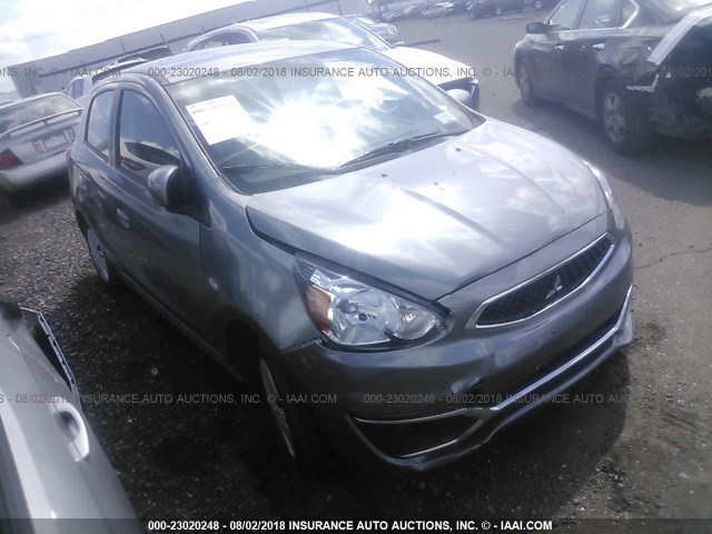 ML32A3HJ7JH009675 - 2018 MITSUBISHI MIRAGE ES SILVER photo 1