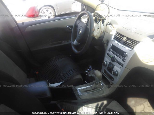 1G1ZB5EB2AF141622 - 2010 CHEVROLET MALIBU LS Qəhvəyi foto 5