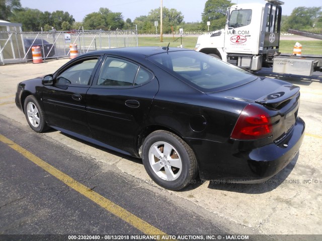 2G2WP552881165571 - 2008 PONTIAC GRAND PRIX BLACK photo 3