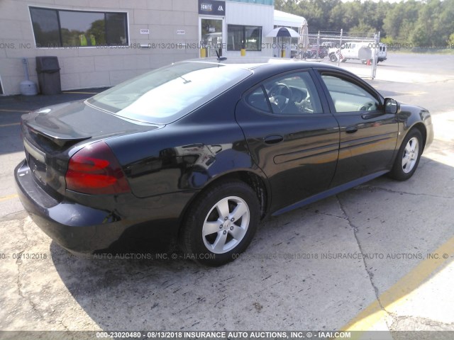 2G2WP552881165571 - 2008 PONTIAC GRAND PRIX BLACK photo 4