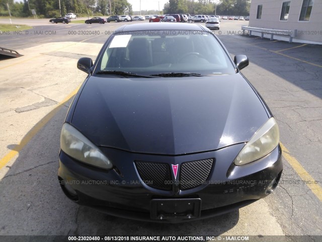 2G2WP552881165571 - 2008 PONTIAC GRAND PRIX BLACK photo 6