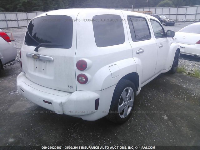 3GNDA13DX7S622442 - 2007 CHEVROLET HHR LS Ağ foto 4