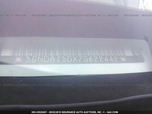 3GNDA13DX7S622442 - 2007 CHEVROLET HHR LS Ağ foto 9