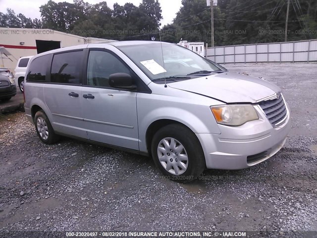 2A8HR44H68R831495 - 2008 CHRYSLER TOWN & COUNTRY LX SILVER photo 1