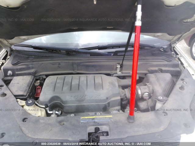 1GKER237X8J157559 - 2008 GMC ACADIA SLT-1 Weiß Foto 10