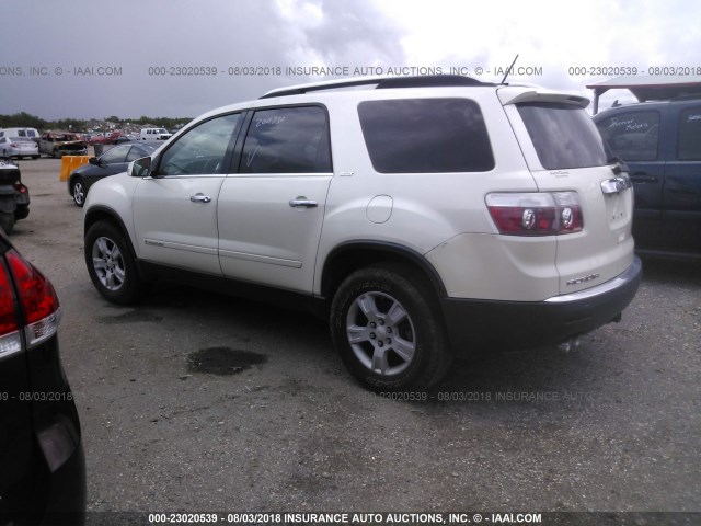 1GKER237X8J157559 - 2008 GMC ACADIA SLT-1 Weiß Foto 3