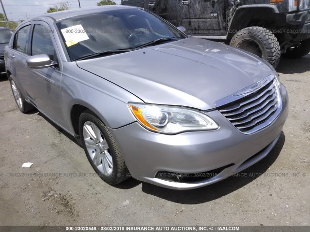 1C3CCBBB9DN554360 - 2013 CHRYSLER 200 TOURING GRAY photo 6