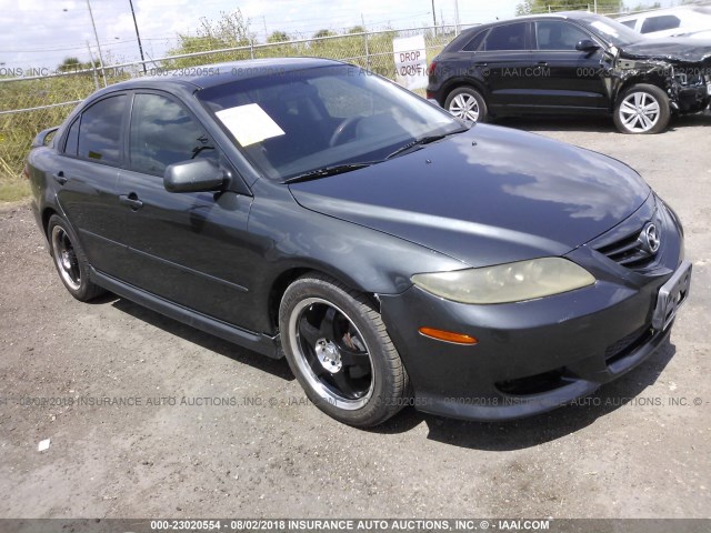 1YVHP84CX55M40149 - 2005 MAZDA 6 I 灰色 照片 1