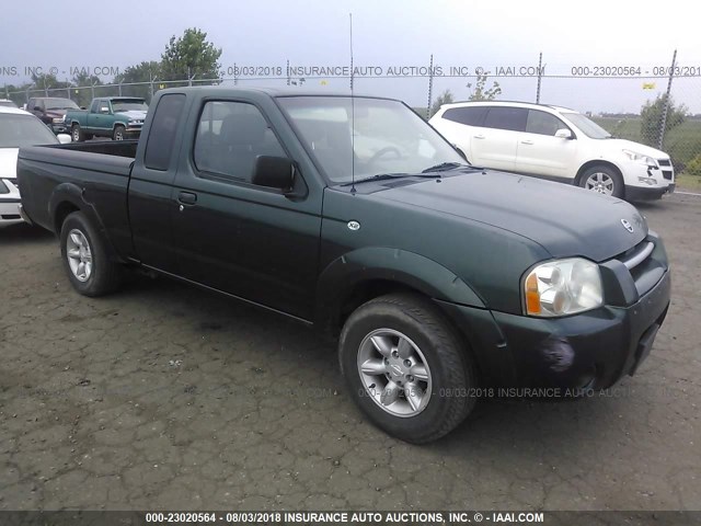1N6DD26S52C379313 - 2002 NISSAN FRONTIER KING CAB XE GREEN photo 1