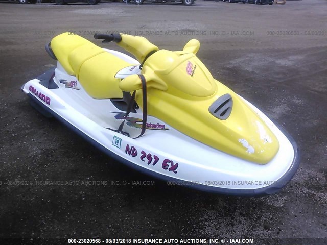 ZZNA8983B797 - 1997 SEADOO SEADOO GTX  YELLOW photo 1