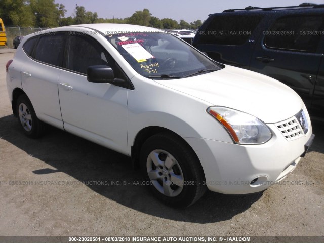 JN8AS58T59W061448 - 2009 NISSAN ROGUE S/SL WHITE photo 1