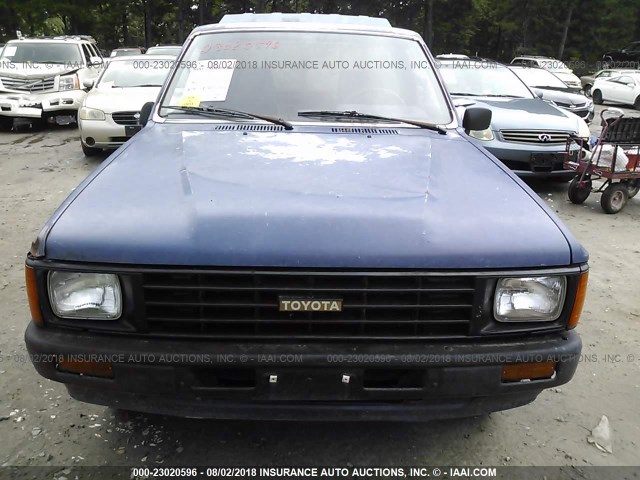 JT4RN55R9E0029601 - 1984 TOYOTA PICKUP 1/2 TON RN55 BLUE photo 6