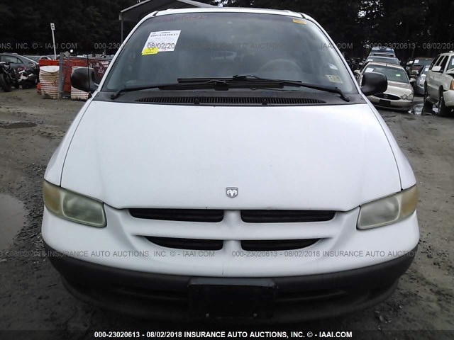 2B4GP44R8YR592594 - 2000 DODGE GRAND CARAVAN SE/SPORT WHITE photo 6