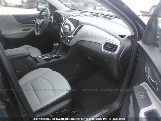 2GNAXVEV0J6214424 - 2018 CHEVROLET EQUINOX PREMIER BLACK photo 5