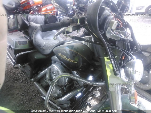 1HD1FCW156Y669734 - 2006 HARLEY-DAVIDSON FLHTCUI Жасыл фото 1