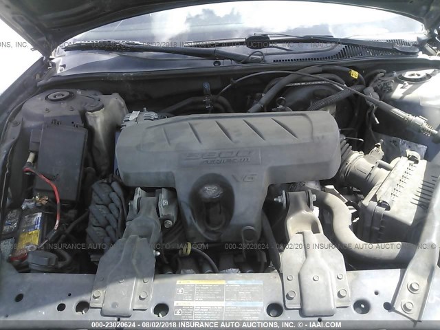 2G2WP552281119105 - 2008 PONTIAC GRAND PRIX BLUE photo 10