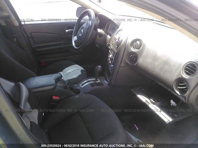 2G2WP552281119105 - 2008 PONTIAC GRAND PRIX BLUE photo 5