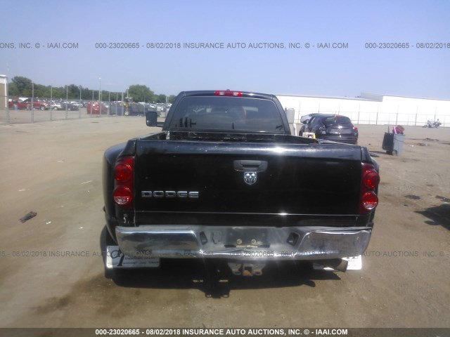 3D7ML48C77G718512 - 2007 DODGE RAM 3500 ST/SLT BLACK photo 8