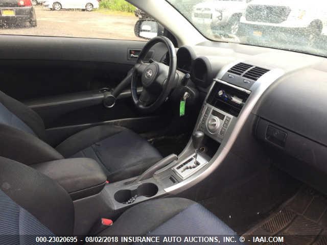 JTKDE167750027578 - 2005 TOYOTA SCION TC 白色 照片 5