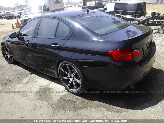 WBSFV9C5XED593477 - 2014 BMW M5 BLACK photo 3