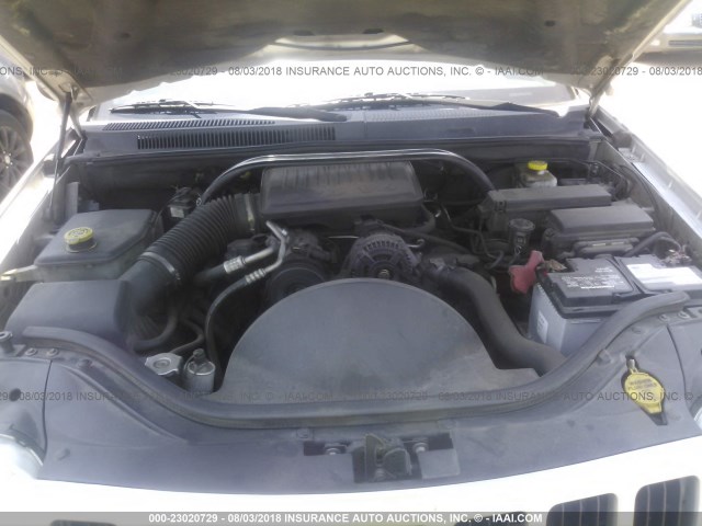 1J4GS48K65C569554 - 2005 JEEP GRAND CHEROKEE LAREDO/COLUMBIA/FREEDOM 银色 照片 10