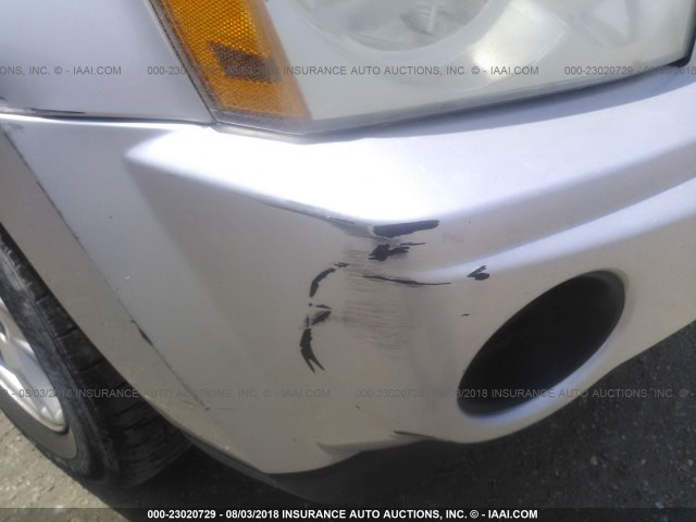 1J4GS48K65C569554 - 2005 JEEP GRAND CHEROKEE LAREDO/COLUMBIA/FREEDOM 银色 照片 6