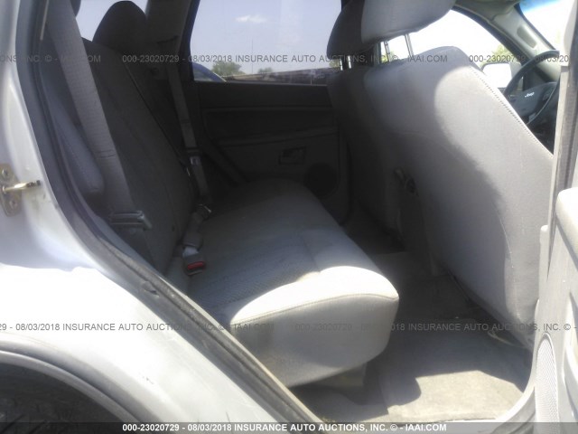 1J4GS48K65C569554 - 2005 JEEP GRAND CHEROKEE LAREDO/COLUMBIA/FREEDOM 银色 照片 8