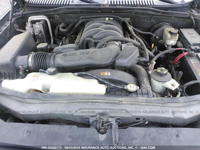 1FMEU75866UB29911 - 2006 FORD EXPLORER LIMITED ყავისფერი ფოტო 10