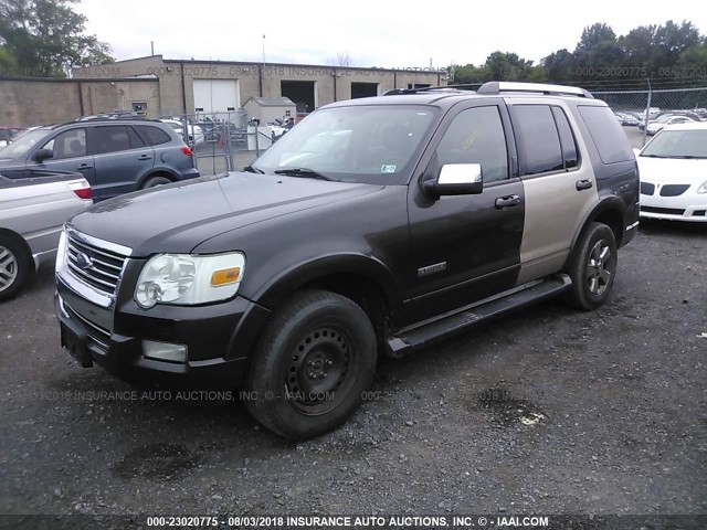 1FMEU75866UB29911 - 2006 FORD EXPLORER LIMITED ყავისფერი ფოტო 2