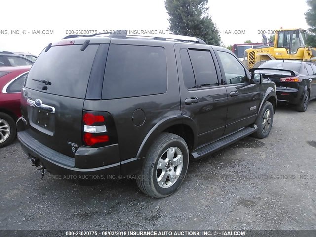 1FMEU75866UB29911 - 2006 FORD EXPLORER LIMITED ყავისფერი ფოტო 4