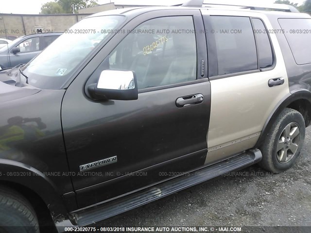 1FMEU75866UB29911 - 2006 FORD EXPLORER LIMITED ყავისფერი ფოტო 6