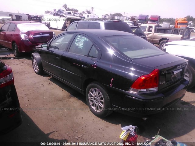 YV1RS612152431683 - 2005 VOLVO S60 Қара фото 3