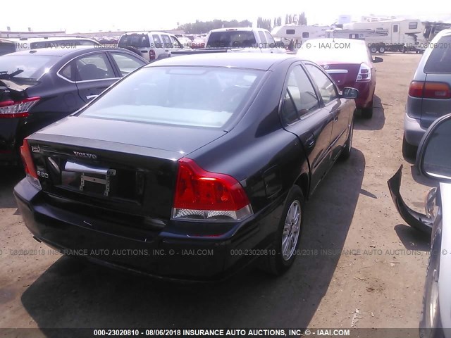 YV1RS612152431683 - 2005 VOLVO S60 Қара фото 4