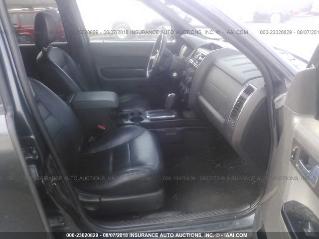 1FMCU94108KC13017 - 2008 FORD ESCAPE LIMITED GRAY photo 5