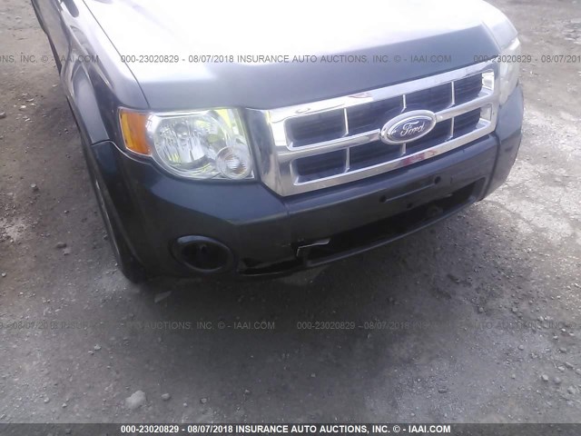1FMCU94108KC13017 - 2008 FORD ESCAPE LIMITED GRAY photo 6