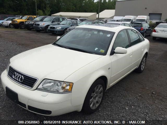 WAUBA24B1XN117710 - 1999 AUDI A6 2.8 QUATTRO WHITE photo 2